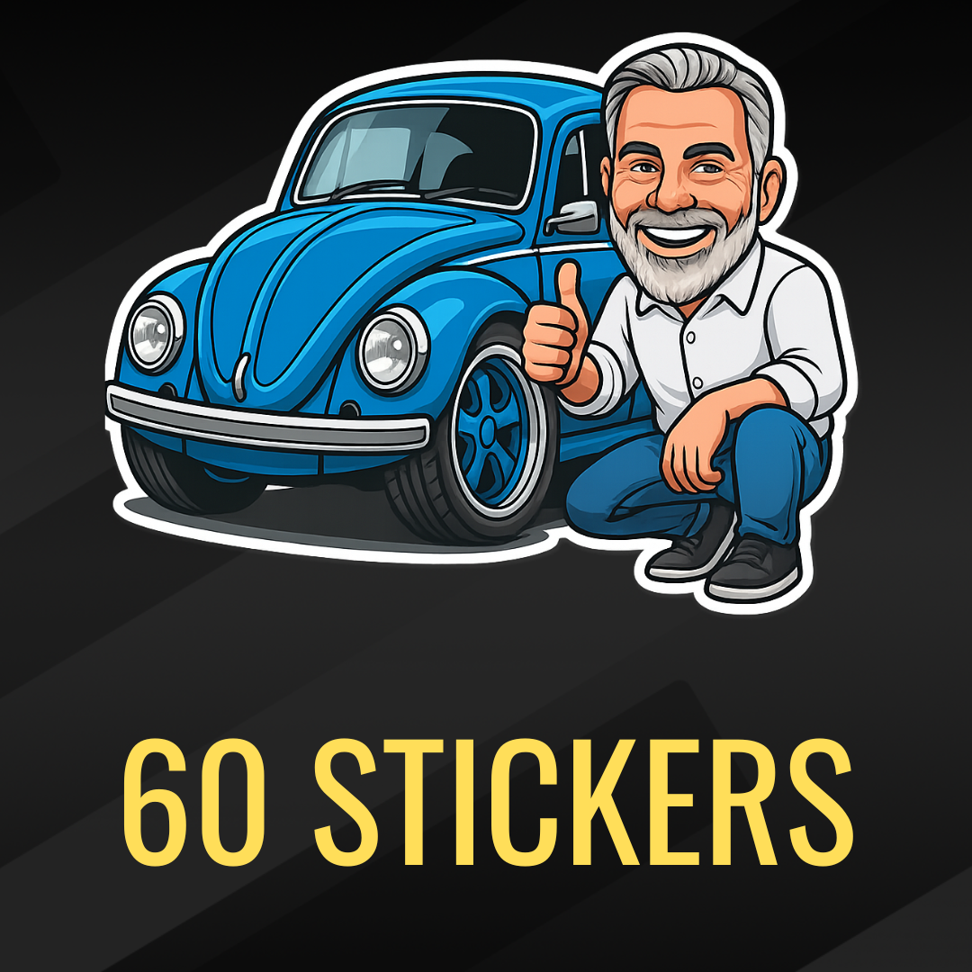 Custom Stickers - 60 UN