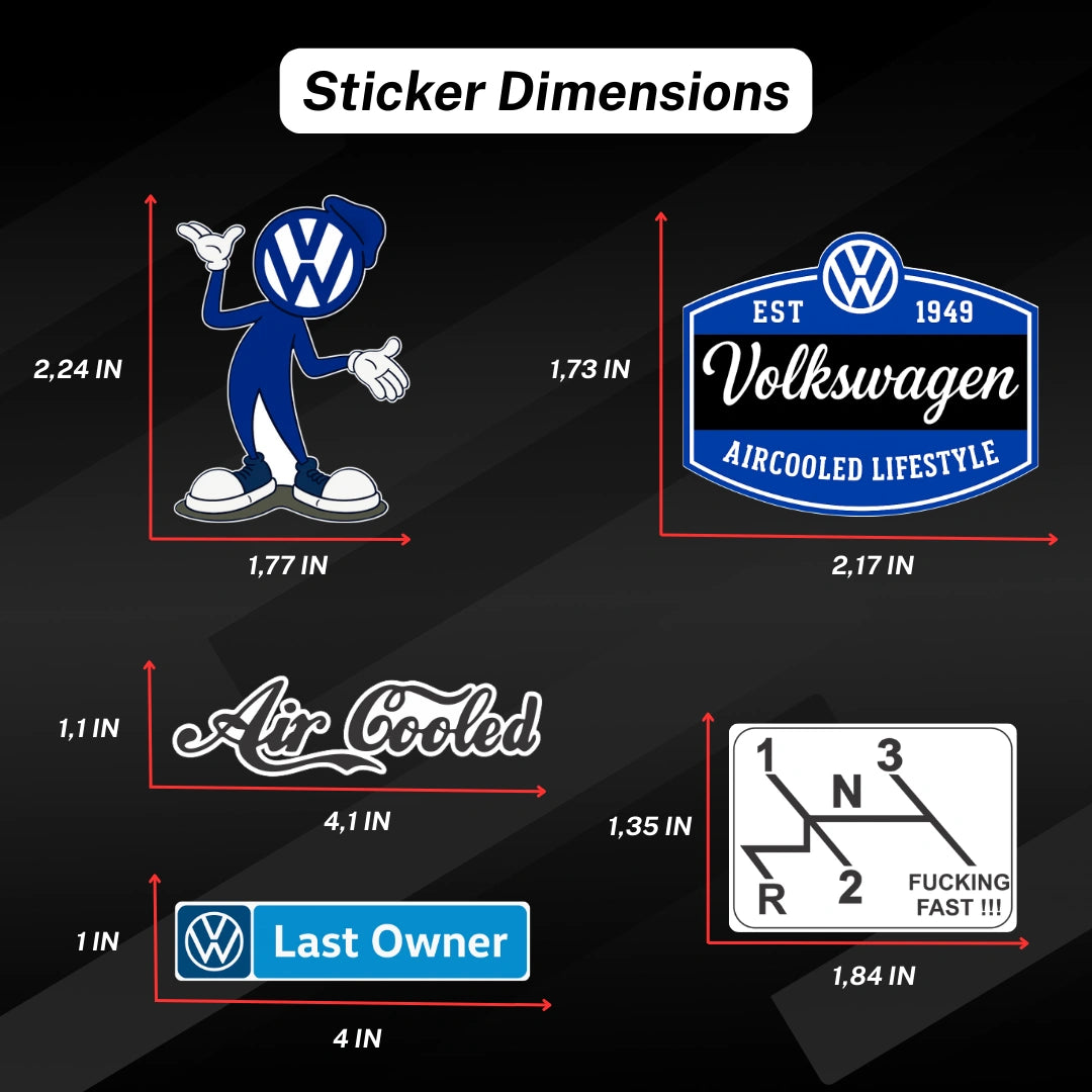 Van Stickers Kit