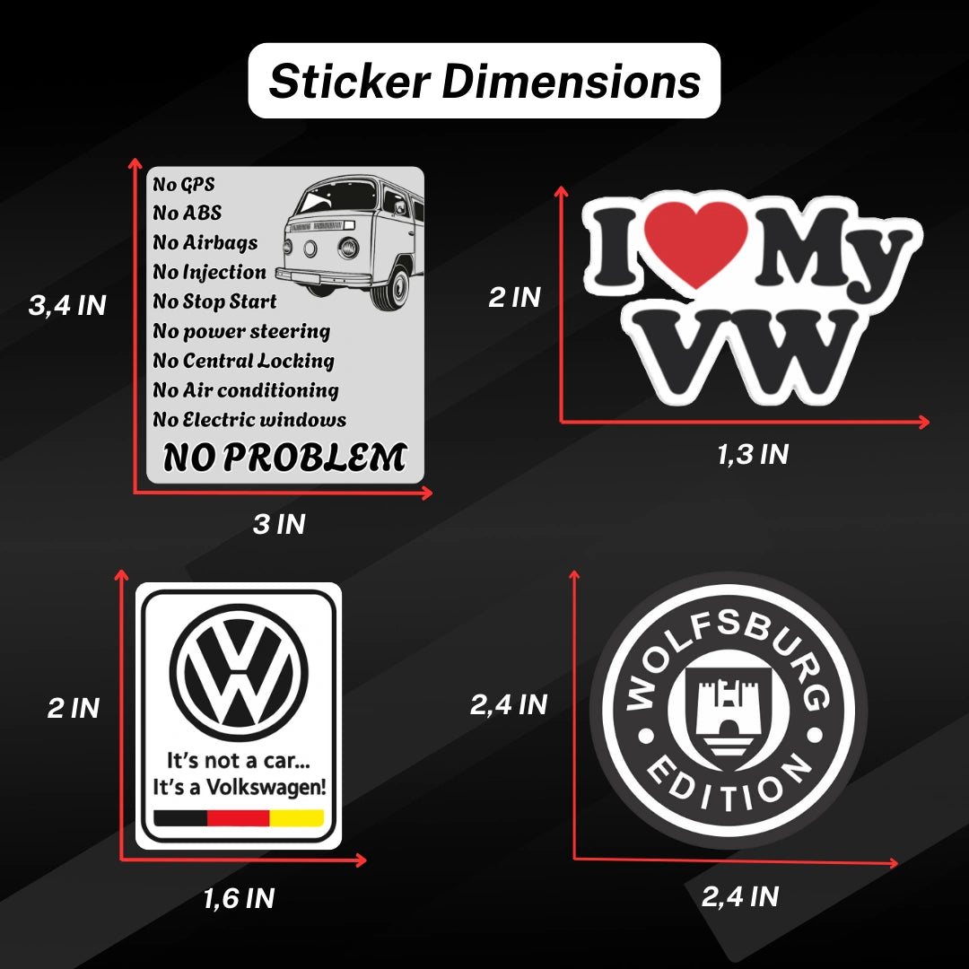 Van Stickers Kit
