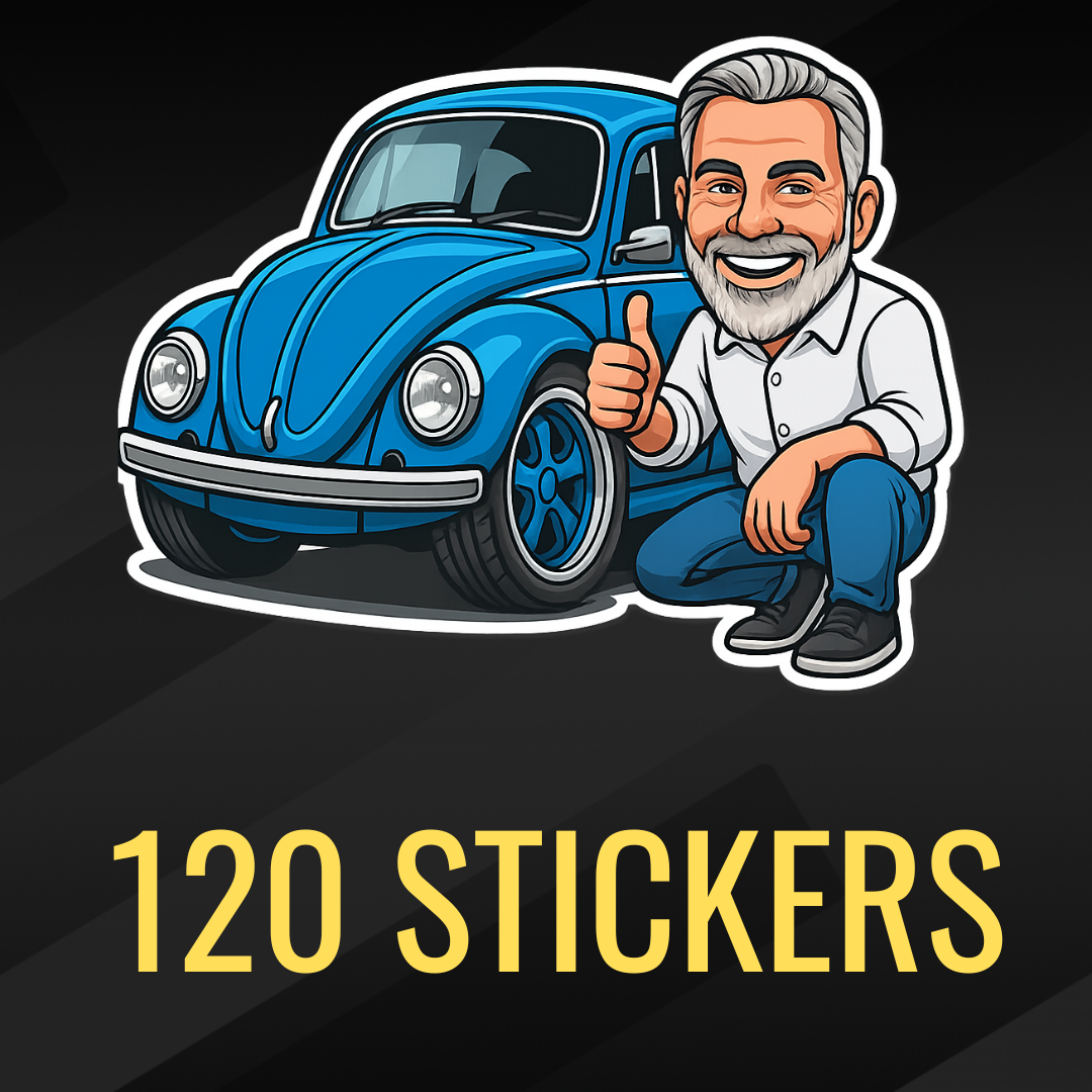 Custom Stickers - 60 UN